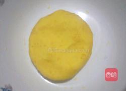 南瓜糯米豆沙包的做法图解4