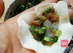 茼蒿虾仁水饺的做法图解11