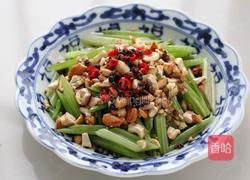 腰果炝芹菜的做法图解12