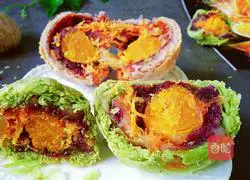 Colorful Mochi Egg Yolk Crisp Recipe Illustration 18