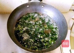 虾皮菠菜鸡蛋汤的做法图解9