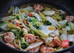大白菜炒虾仁的做法图解8