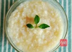 双米雪梨粥 (宝宝辅食）的做法图解6