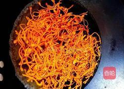 凉拌虫草花的做法图解4