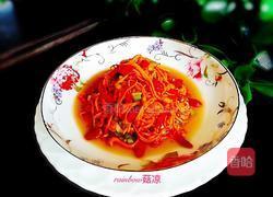 凉拌虫草花的做法图解6