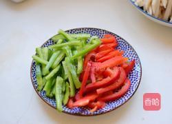 彩椒炒杏鲍菇的做法图解3