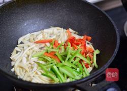 彩椒炒杏鲍菇的做法图解8