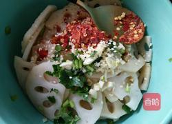 凉拌麻辣藕片的做法图解6