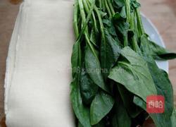 菠菜豆腐丝的做法图解1