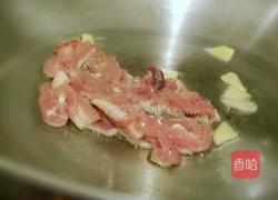 香菜炒肉丝的做法图解5