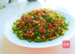 肉末炒蒜苔的做法图解10