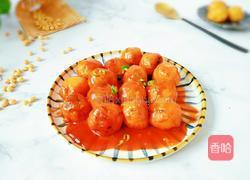 糖醋豆腐丸子的做法图解13