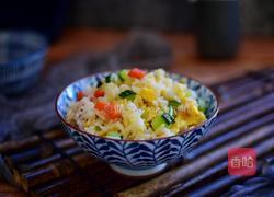 黄瓜蛋炒饭的做法图解13