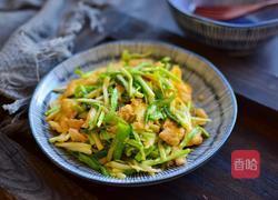 蒜苗炒鸡蛋的做法图解10