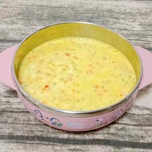 米饭鸡蛋羹 (宝宝辅食）