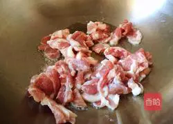 Illustration of how to make fried pork with pepper 5