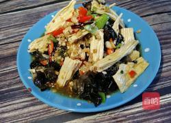 #河北菜#木耳拌腐竹的做法图解13