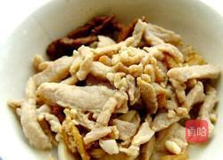 肉炒莴苣片的做法图解2