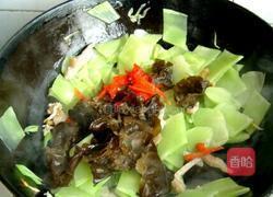 肉炒莴苣片的做法图解6