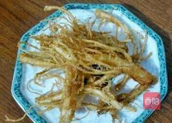 炸香菜根的做法图解7