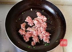 肉沫炒蒜苔的做法图解3