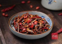 香辣花生米小鱼干的做法图解10