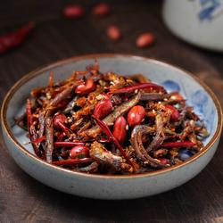香辣花生米小鱼干的做法[图]