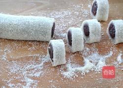 豆沙糯米卷的做法图解9