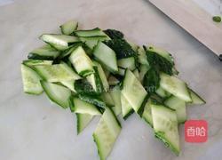 黄瓜炒鸡蛋的做法图解3
