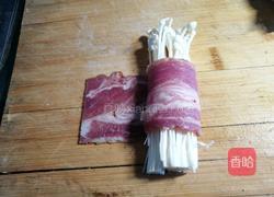 #河北#金针菇培根卷的做法图解4