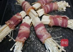 #河北#金针菇培根卷的做法图解6