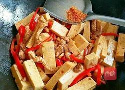 千豆腐炒肉的做法图解5