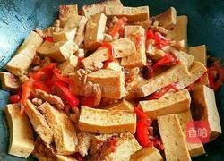 千豆腐炒肉的做法图解7