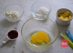 红丝绒玛德琳蛋糕（新年甜品）的做法图解1