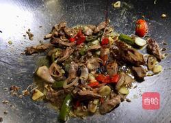 孜然炒鸡心的做法图解7