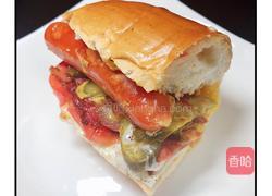 巨无霸热狗（营养丰富的一款洋快餐）的做法图解10