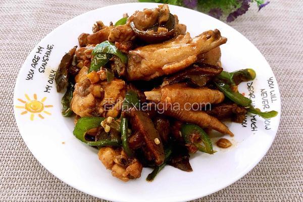 香菇鸡肉