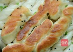 生煎发面大麻花的做法图解9