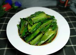 豆豉油麦菜