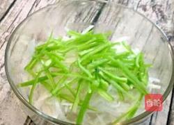 凉调脆辣水萝卜丝的做法图解5