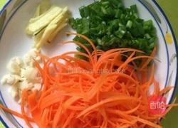 萝卜丝炒肉的做法图解2