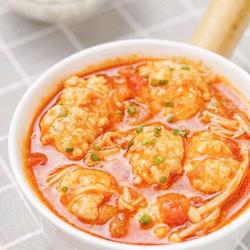 番茄虾滑浓汤的做法[图]