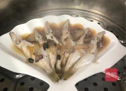 粤式－腊肉豉香蒸扒皮鱼的做法图解5