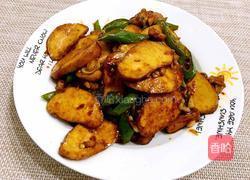 素鸡炒肉的做法图解9