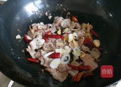 五花肉炒苦瓜片的做法图解6