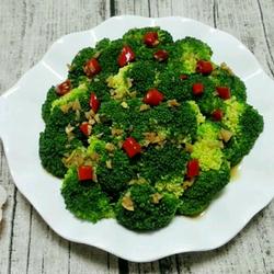 凉调西蓝花的做法[图]