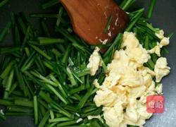 韭菜炒鸡蛋的做法图解6