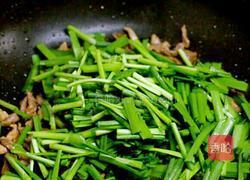 肉丝炒韭菜的做法图解6