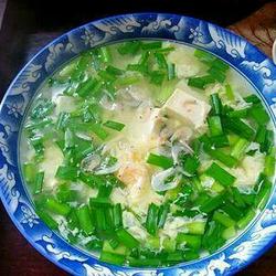 虾皮蛋花韭菜汤的做法[图]