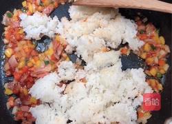 薯条蛋包饭(薯条蛋包培根炒饭)的做法图解8